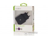 Nedis hálózati töltő, 4.8 A, 2xUSB-A, fekete
