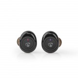 Nedis HPBT1050BK vezeték nélküli Bluetooth fülhallgató fekete (HPBT1050BK) - Fülhallgató