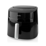 Nedis KAAF170BK, 1800W, 7.2 L, LED Kijelző, Időzítő, Tapadásmentes, Fekete meleglevegős sütő