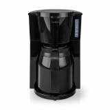 Nedis KACM250EBK kávéfőző 8-10 csésze kávéhoz (KACM250EBK) - Filteres kávéfőzők