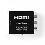 Nedis kompozit video 3 RCA to HDMI átalakító konverter (VCON3456AT)