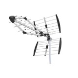 Nedis kültéri TV antenna,UHF Fogadótávolság: 50 km LTE700 Erősítés: 13,5 dB 75 Ohm Antenna hossz:1085mm ANOR1000ME