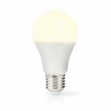 Nedis LED fényforrás E27 A60 8.5W 806lm meleg fehér homályos 1db (LBE27A602) (LBE27A602) - LED-es égők