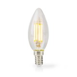 Nedis LED izzó 4.5W 470lm 2700K E14 - Meleg fehér (LBFE14C352)