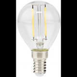 Nedis LED izzó, E14, G45, 2 W, 250 lm, 2700 K, retro (LBFE14G451)