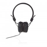 Nedis mikrofonos fejhallgató fekete (HPWD1100BK) (HPWD1100BK)
