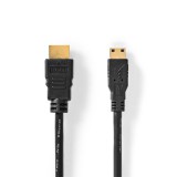 Nedis mini HDMI to HDMI Cable 1,5m Black CVGL34500BK15