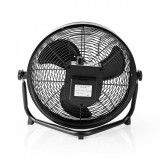 NEDIS Padló Ventilátor 30 cm | Stepless Fan Speed | Dönthető | Újratölthető | USB-A | Fekete FNFL20CBK30