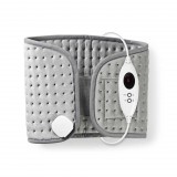 Nedis PEHP112CGY melegítőpárna, has és hát, 6 hőfokozat, mosható, szürke