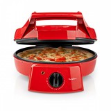 NEDIS Pizzakészítő és Grillsütő 30 cm | Állítható hőmérséklet-szabályozás | 1800 W
