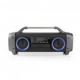 Nedis SPBB300BK Partymagnó Bluetooth hangszóró fekete (SPBB300BK) - Hangszóró