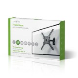 Nedis Szabadon Mozgatható Fali TV-tartókonzol | 23-55" | Max 30 kg | 2 Forgáspont (TVWM1430BK)