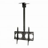 Nedis szabadon mozgatható mennyezeti TV-tartókonzol 42-65" max 45 kg állítható magasság (TVCM1350BK) (TVCM1350BK)