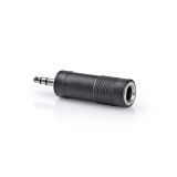 NEDIS Sztereó audio adapter 1x3.5mm jack dugó - 1x6.3mm jack aljzat