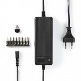 NEDIS Univerzális hálózati adapter | 60 W | 6 - 16 V DC | 1.10 m | 5.0 - 5.2 A | 8 plug(s) | Fekete