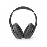 NEDIS Vezeték nélküli Over-Ear fejhallgató | Maximális akkumulátor lejátszási idő: 24 óra | Beépített mikrofon | Nyomás Vezérlés | Hangvezérlés támogatás | Hangerő szabályozás | Utazó tokot tartalmaz