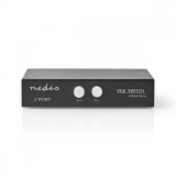 NEDIS VGA switch | 2-Port port(s) | Maximális felbontás: 2560x1600 | 500 mHz
