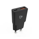 Nedis Wall Charger 30W PD 3.0 Black WCHA30BK