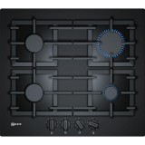 Neff T26CS49S0 beépíthető gáz főzőlap edzett üveg fekete 60cm