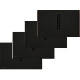 Neff V68YHL4B0 indukciós lap beépített elszívóval Flex Design Matt Black Twist Touch vezérlés 80cm Collection