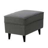 Negyedi CARRY - Ülőke/lábtartó (Soro 90 világos szürke)