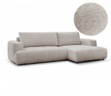 Negyedi ELKA sarokkanapé jobbos - bézs