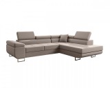 Negyedi MARIO - Sarokgarnitúra (Soro 23 bézs) jobbos