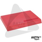 Négyszög alakú egyensúlyozó Trendy Bamusta Cuatro 48x39x6 cm piros