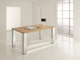 Négyszögletes asztalláb acél profilból, 80*80 mm