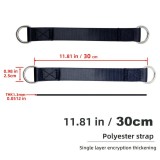 Nejlon Függőágy Faheveder, Kültéri Hintakötél Akasztókkal