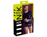 NEK - keresztpántos hosszúujjú férfi felső (fekete)