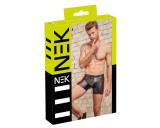 NEK - piros oldal betétes cipzáras boxer (fekete)