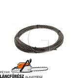 Nem képlékeny gázkábel köpeny, L 15 m, Ø belső 1,60 mm