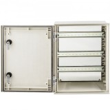 NEMA 4X Üvegszálas Elektromos Doboz Szerelőlappal 400x300x200 mm