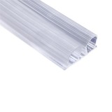 NEMMEGADOTT Tömítőprofil öntapadós TPE "D" 50 m áttetsző (1-7 mm)