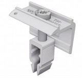 NEMSEMMI Schletter leszorító elem készlet alumínium sínekhez, napelem tartókeret szereléshez, rozsdamentes csavarral