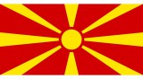 Nemzeti lobogó ország zászló nagy méretű 90x150cm - Észak-Macedónia, macedón
