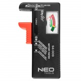 NEO Akkumulátor és elemteszter, 1,5-9V-ig (94-009)