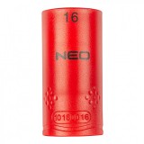 Neo dugókulcs 6-lapú 1/2" 16mm 1000v, szigetelt