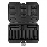 Neo gépi dugókulcskészlet 12-107 1/2" 10db hosszú 10-24 cr-mo