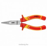 NEO hosszúcsőrű fogó 01-224, 180mm, CRV, 1000V, szigetelt