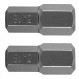 NEO Imbusz bit 12 x30 mm, S2, 2db