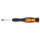 Neo műszerész, precíziós csavarhúzó 3.0 x 50mm, lapos