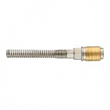 NEO Pneumatikus Gyorscsatlakozó, 6 x 8 mm tömlőkimenetes, védőrugós