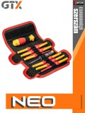 Neo Tools 1000V szigetelt csavarhúzó készlet 12 db-os - szerszám