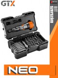 Neo Tools akkus bitkészlet 3,6V - szerszám