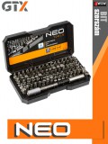 Neo Tools bitkészlet 100 db - szerszám