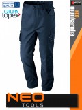 Neo Tools CAMO BLUE pamutgazdag technikai deréknadrág - munkaruha