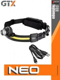 Neo Tools COB USB tölthető 400 lumen szenzorkapcsolós fejlámpa - kiegészítő