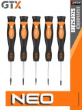 Neo Tools csavarhúzó készlet 5 db-os - szerszám